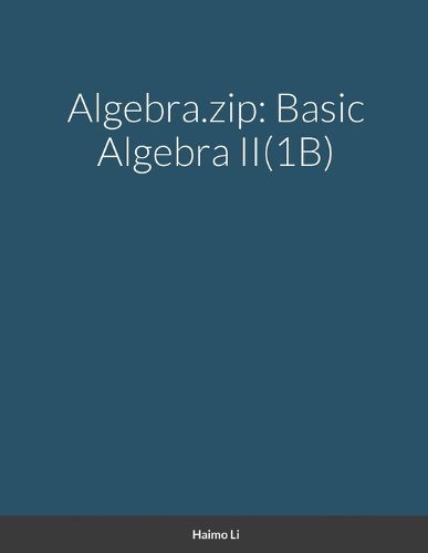 Cover image for Algebra.zip
