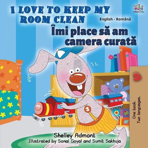 I Love to Keep My Room Clean (English Romanian Bilingual Book)