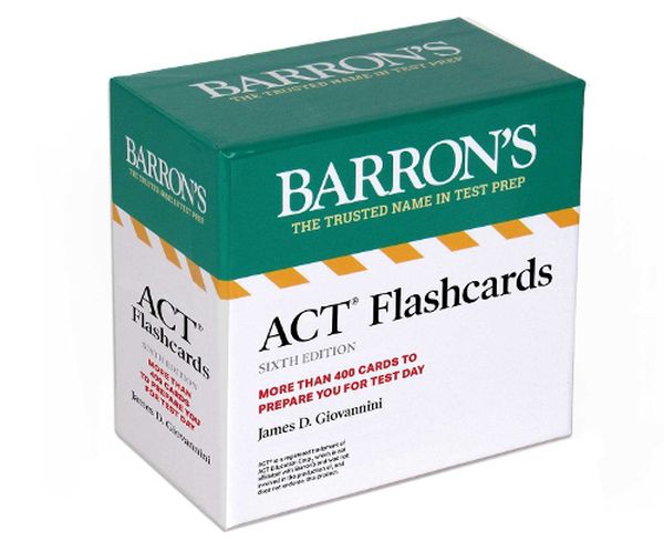 Cover image for ACT Flashcards, Sixth Edition: Up-to-Date Review
