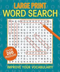 Cover image for Large Print Word Search