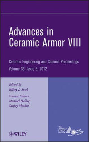 Cover image for Advances in Ceramic Armor VIII