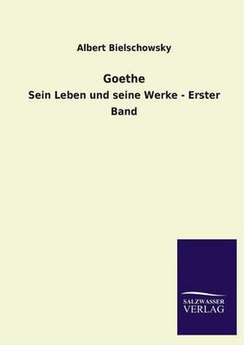 Cover image for Goethe