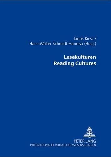 Lesekulturen / Reading Cultures