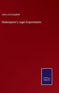 Cover image for Shakespeare's Legal Acquirements