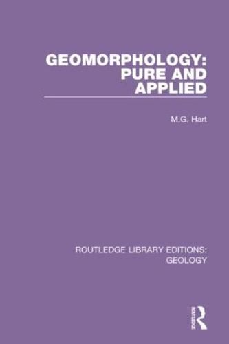 Cover image for Geomorphology: Pure and Applied