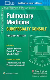 Cover image for The Washington Manual Pulmonary Medicine Subspecialty Consult