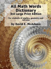 Cover image for All Math Words Dictionary