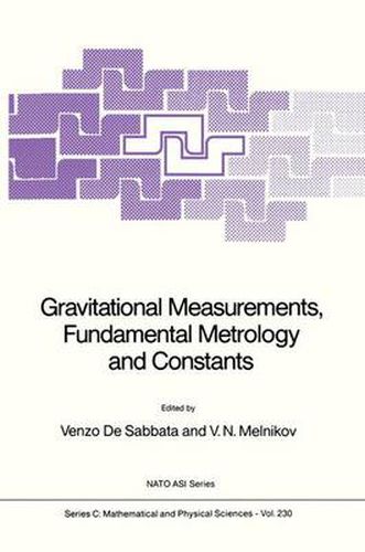 Cover image for Gravitational Measurements, Fundamental Metrology and Constants