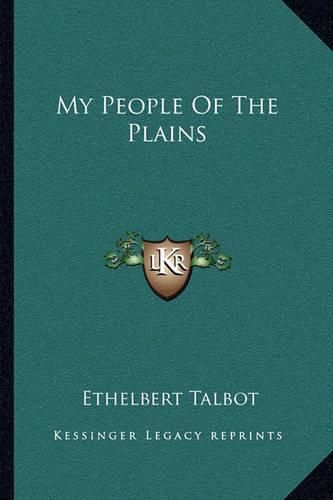 Cover image for My People of the Plains
