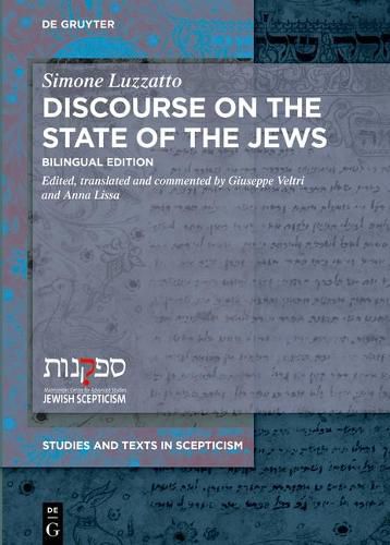 Cover image for Discourse on the State of the Jews: Bilingual Edition