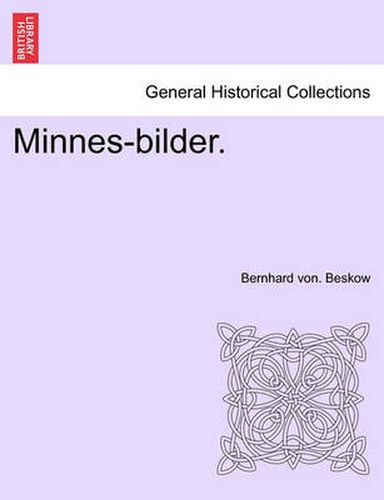 Cover image for Minnes-Bilder.