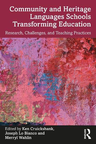 Cover image for Community and Heritage Languages Schools Transforming Education