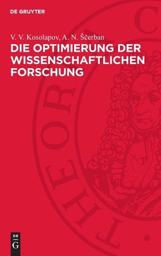 Cover image for Die Optimierung Der Wissenschaftlichen Forschung