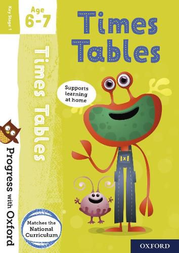 Cover image for Progress with Oxford: Times Tables Age 6-7