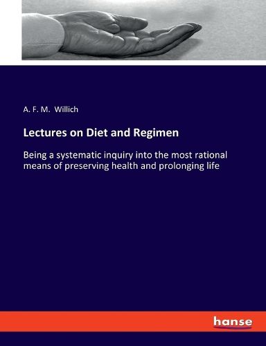 Cover image for Lectures on Diet and Regimen