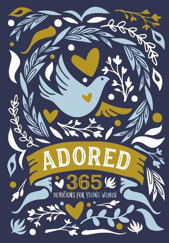 Cover image for Adored: 365 Devotions for Young Women