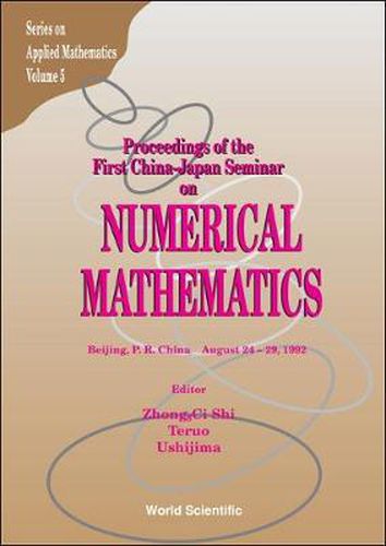 Cover image for Numerical Mathematics - Proceedings Of The First China-japan Joint Seminar