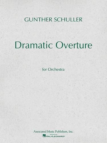 Cover image for Dramatic Overture for Orchestra (1951): Study Score