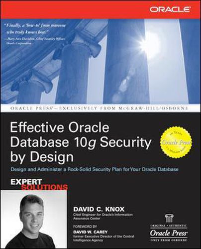 Cover image for Effective Oracle Database 10g Security by Design