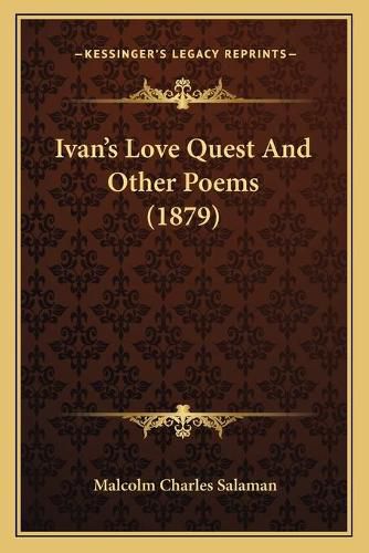 Ivanacentsa -A Centss Love Quest and Other Poems (1879)