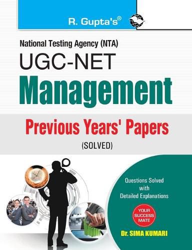 Cover image for UGC NET Management: Previous Years' Papers (solved)