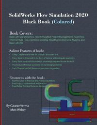 Cover image for SolidWorks Flow Simulation 2020 Black Book (Colored)