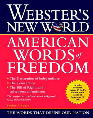 Cover image for Webster's New World American Words of Freedom