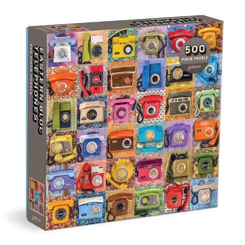 Cover image for Eastern Bloc Telephones 500 Piece Puzzle