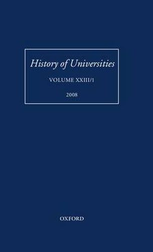 Cover image for History of Universities