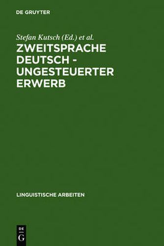 Cover image for Zweitsprache Deutsch - ungesteuerter Erwerb