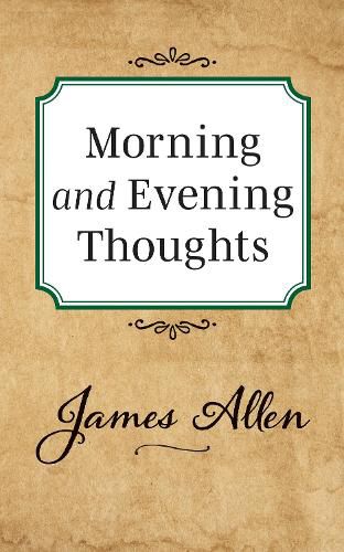 Cover image for Morning and Evening Thoughts