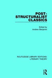 Cover image for Post-Structuralist Classics