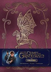 Cover image for Fantastic Beasts: The Crimes of Grindelwald: Magical Creatures Hardcover Blank Sketchbook