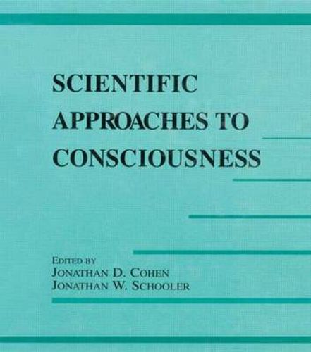 Cover image for Scientific Approaches to Consciousness