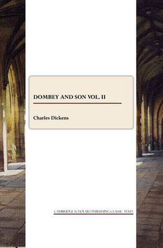 Cover image for Dombey and Son vol. II