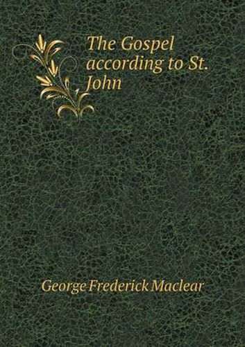 Cover image for The Gospel according to St. John