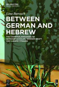 Cover image for Between German and Hebrew: The Counterlanguages of Gershom Scholem, Werner Kraft and Ludwig Strauss
