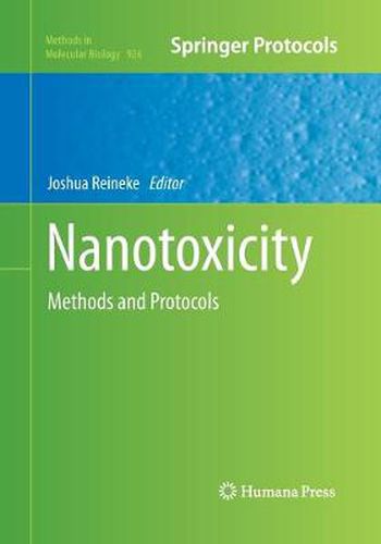 Cover image for Nanotoxicity: Methods and Protocols