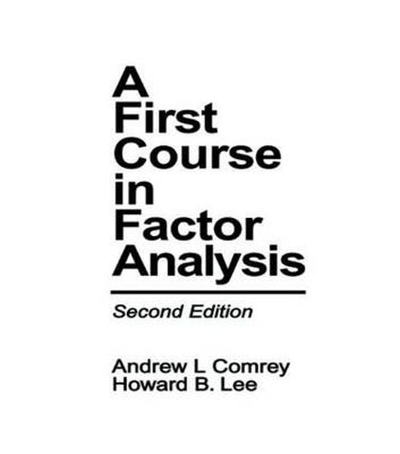 Cover image for A First Course in Factor Analysis