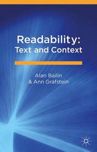 Cover image for Readability: Text and Context