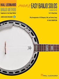 Cover image for More Easy Banjo Solos - 2nd Edition: For 5-String Banjo