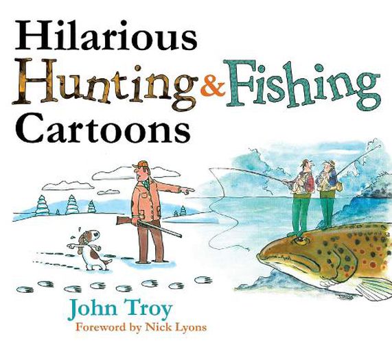 Cover image for Hilarious Hunting & Fishing Cartoons