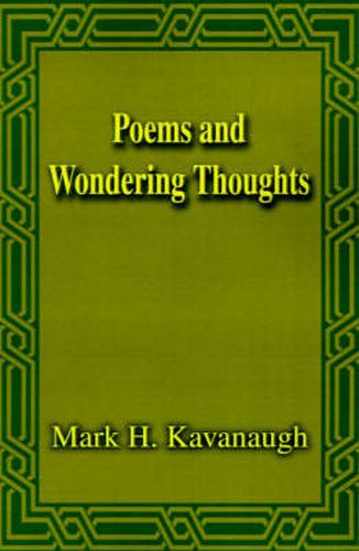 Cover image for Poems and Wondering Thoughts