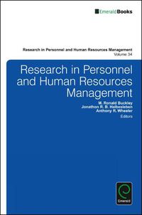 Cover image for Research in Personnel and Human Resources Management