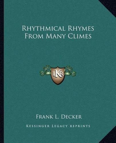 Cover image for Rhythmical Rhymes from Many Climes