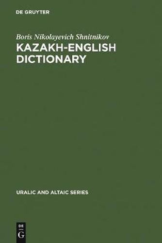 Cover image for Kazakh-English dictionary