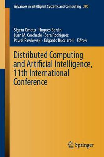 Cover image for Distributed Computing and Artificial Intelligence, 11th International Conference