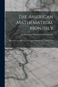 Cover image for The American Mathematical Monthly