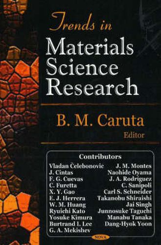 Cover image for Trends in Materials Science Research