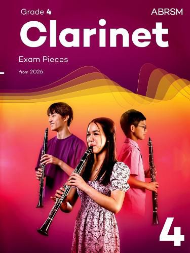 Cover image for Clarinet Exam Pieces from 2026, ABRSM Grade 4